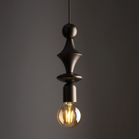 TOWER BROWN LAMPA WISZACA 1XE27