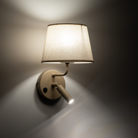 MAJA SABIA KINKIET 1XE27 + 1XG9