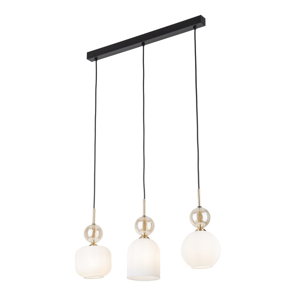 SOPHIA COGNAC WHITE LAMPA WISZĄCA 3XE14