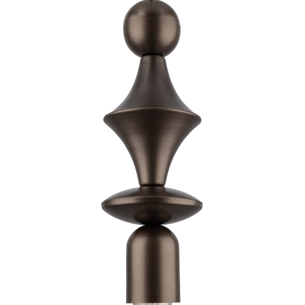 TOWER BROWN LAMPA WISZACA 1XE27