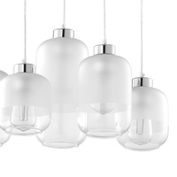 MARCO SILVER LAMPA WISZĄCA 6 PŁ