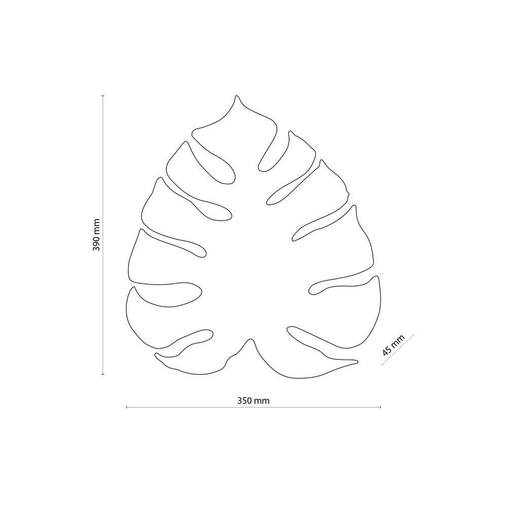 MONSTERA GOLD KINKIET 3 G_9