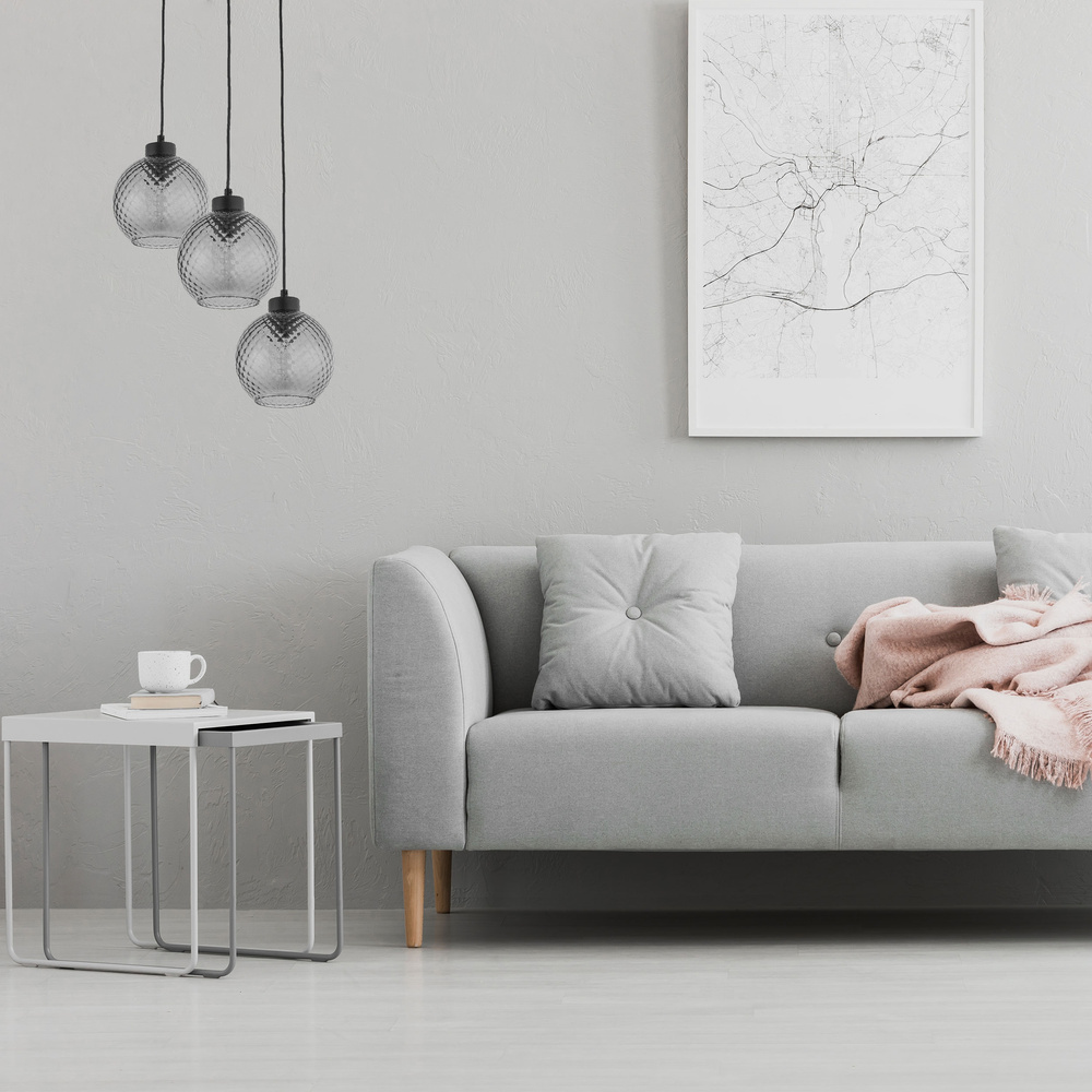 DEVON LAMPA WISZĄCA 3 KOŁO