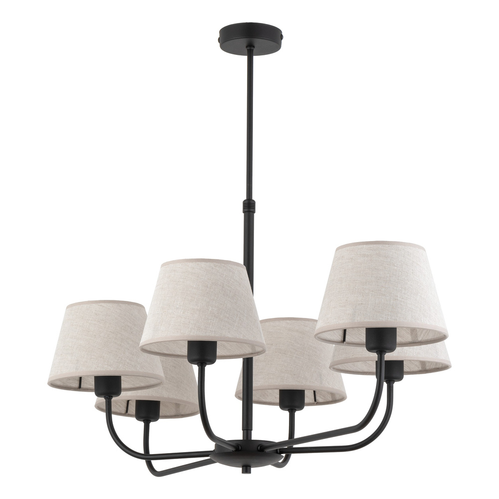 CHICAGO LINEN LAMPA SUFITOWA 6