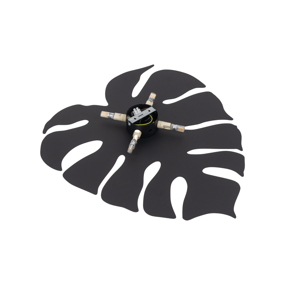 MONSTERA XL BLACK KINKIET 4XG9