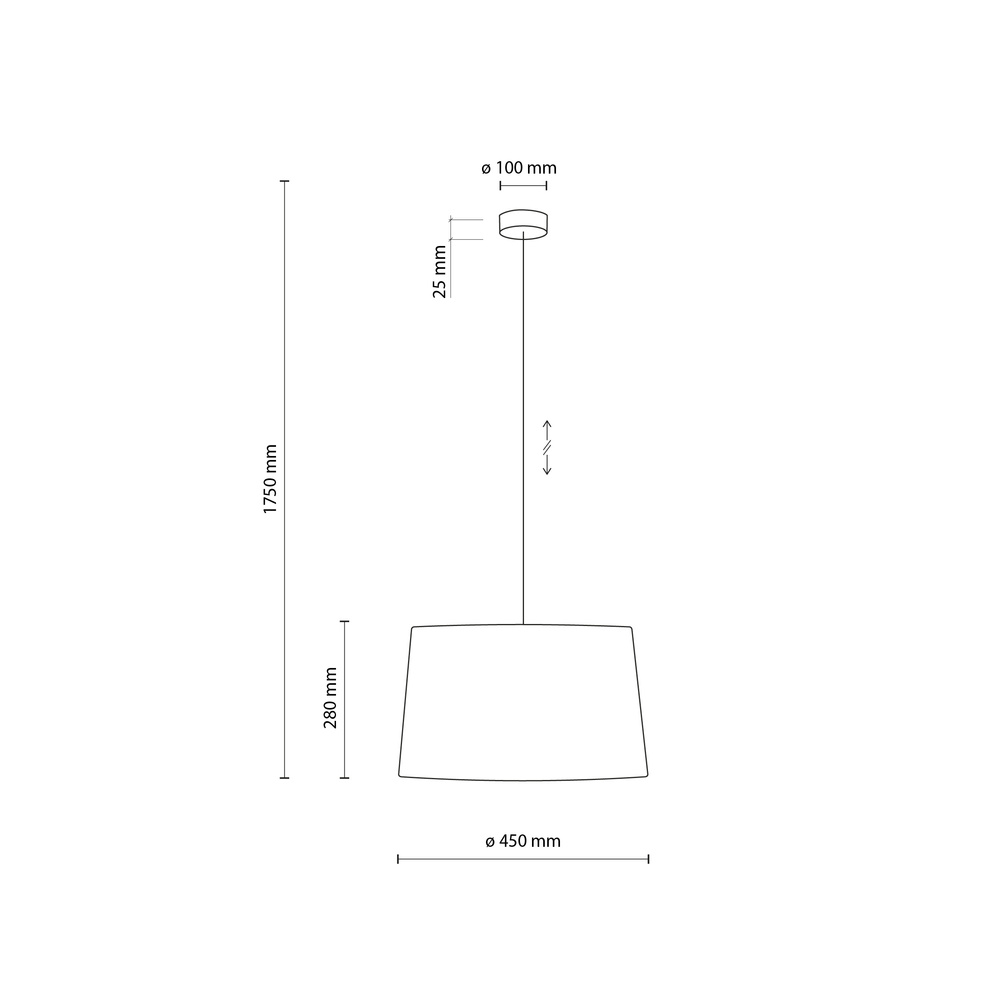 MAJA WHITE LAMPA WISZĄCA 1