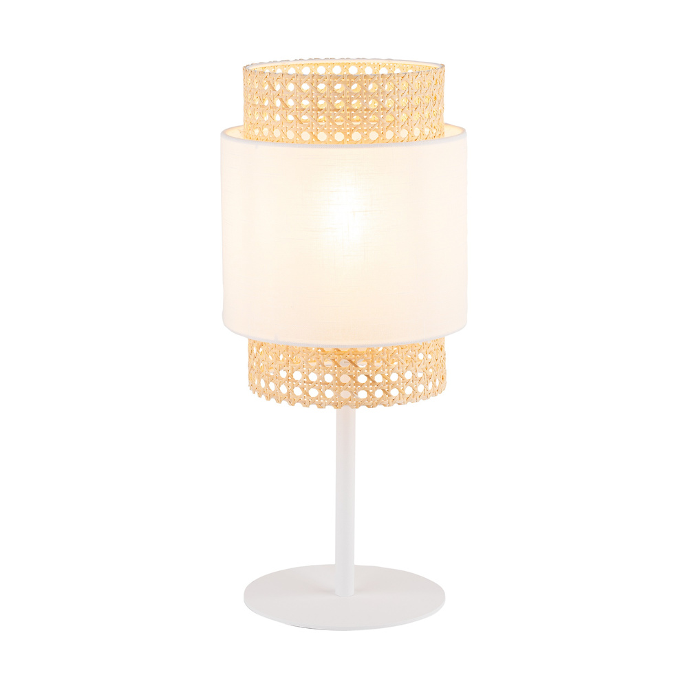 BOHO WHITE LAMPKA NOCNA 1