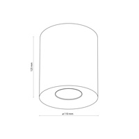 ORION M WHITE LAMPA SUFITOWA 1 PŁ