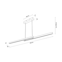 Lampa wisząca SMAL drewno dębowe DIMM Up&Down 1027404000000