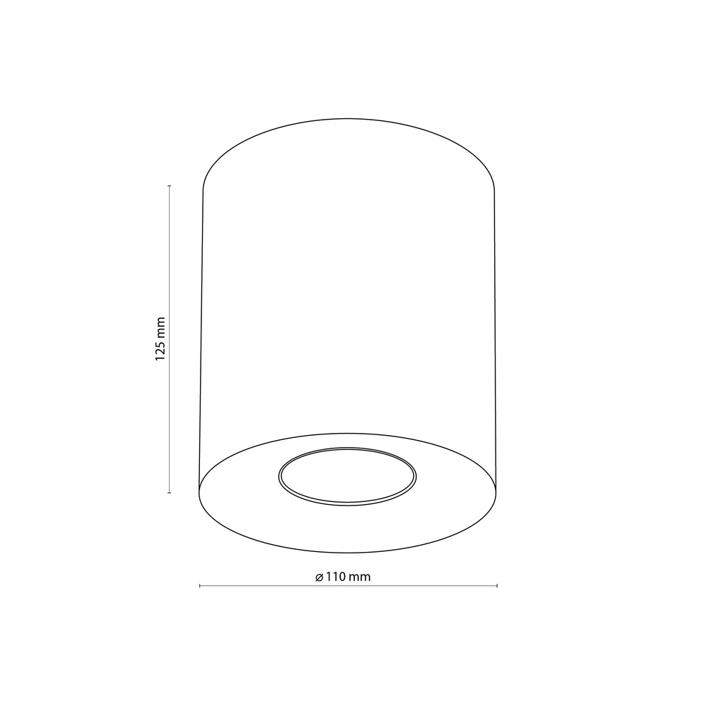 ORION M NEW BROWN 1XGU10