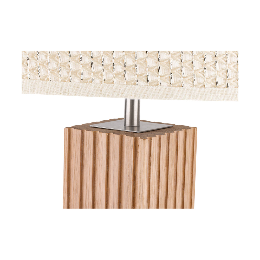 Lampa podłogowa RIFLET drewno dębowe 6012908711529