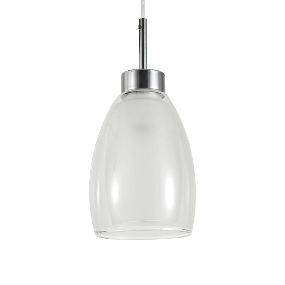 MORRO CHROME/WHITE LAMPA WISZĄCA 1XE27