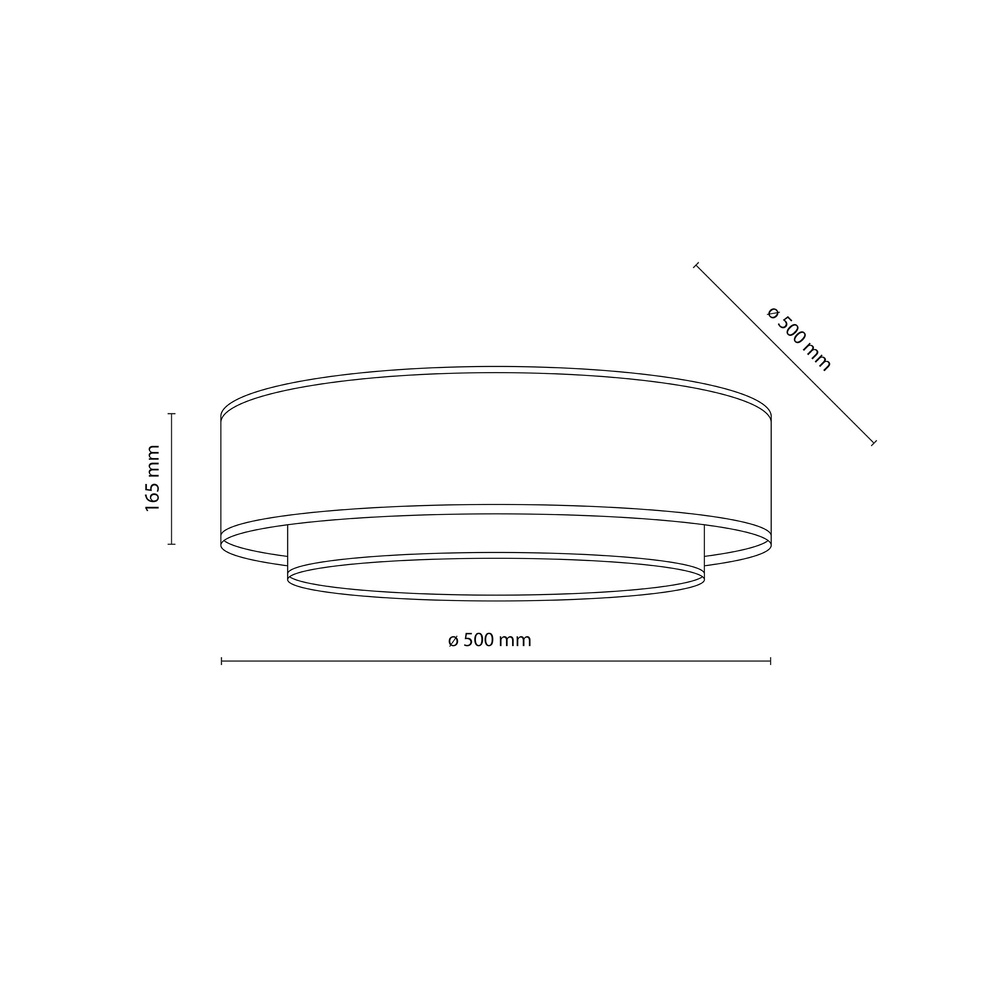 CALISTO JUTA LAMPA SUFITOWA 4 500