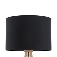 TOKYO BLACK LAMPA PODŁOGOWA 1 SOSNA POSTARZANA