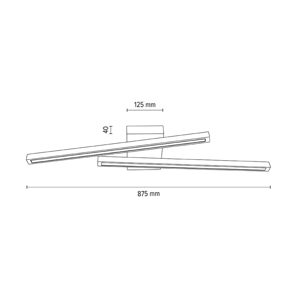 Lampa sufitowa / Kinkiet LINUS drewno dębowe 4027410300000