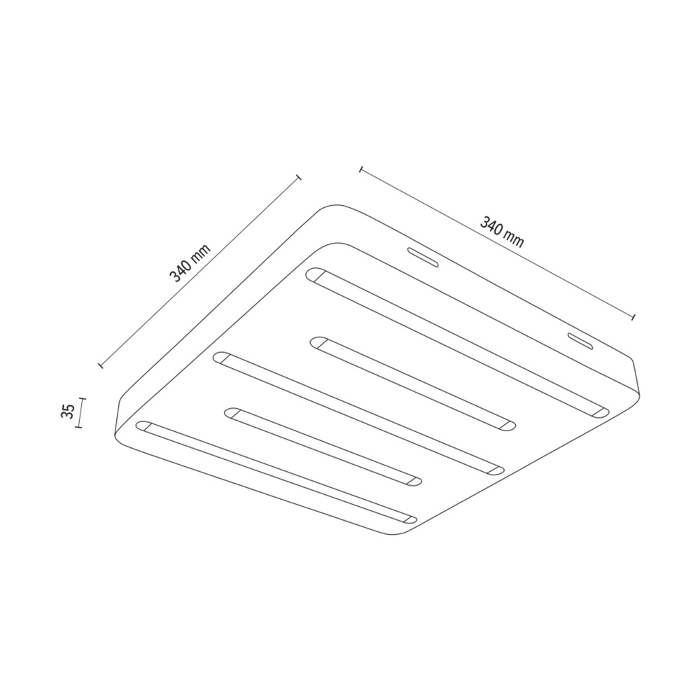 Lampa sufitowa / Kinkiet NEELE drewno dębowe 4057402800000
