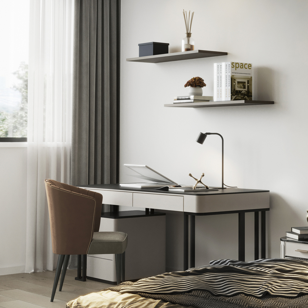 LOGAN BLACK LAMPKA NOCNA 1