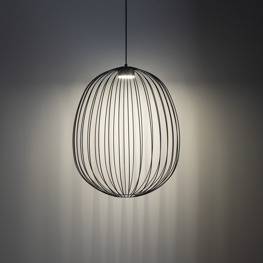 SPHERA L BLACK LAMPA WISZĄCA 1XGX53