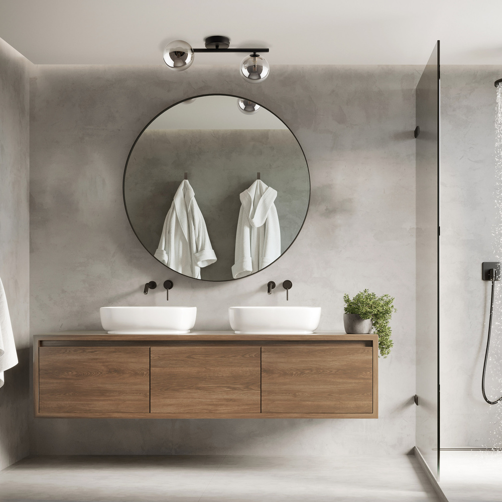 ESTERA BLACK LAMPA SUFITOWA 2