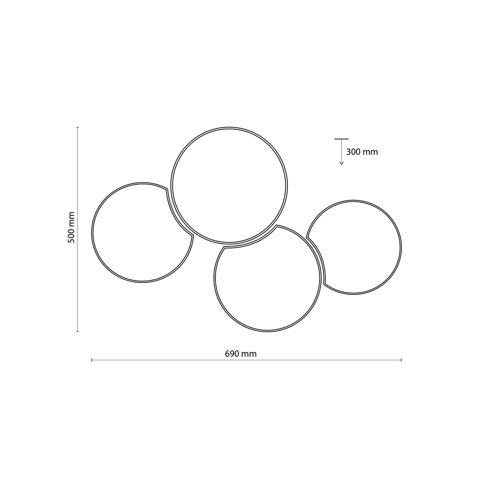 MONA NATURE LAMPA SUFITOWA 4