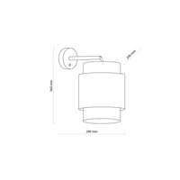 BOHO BLACK KINKIET 1