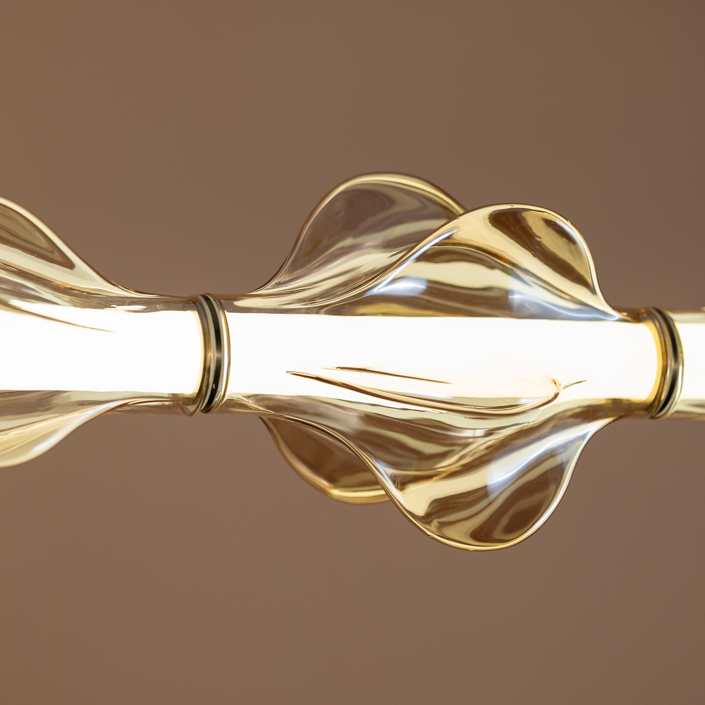 ELVA BRASS LAMPA WISZĄCA LED 30W