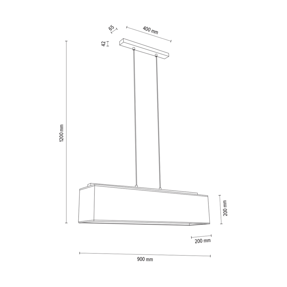 Lampa wisząca HAKON drewno dębowe 1047423110647