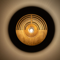 LUNAR WOOD KINKIET 1XG9  300