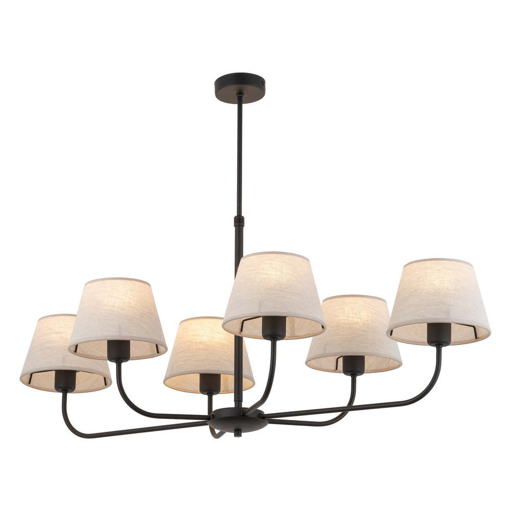 CHICAGO LINEN LAMPA SUFITOWA 6