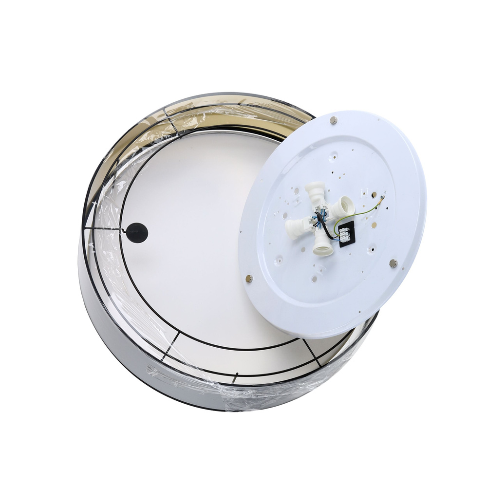 BILBAO BLACK/GOLD LAMPA SUFITOWA 4 600