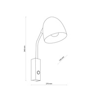 SOHO BLACK KINKIET 1