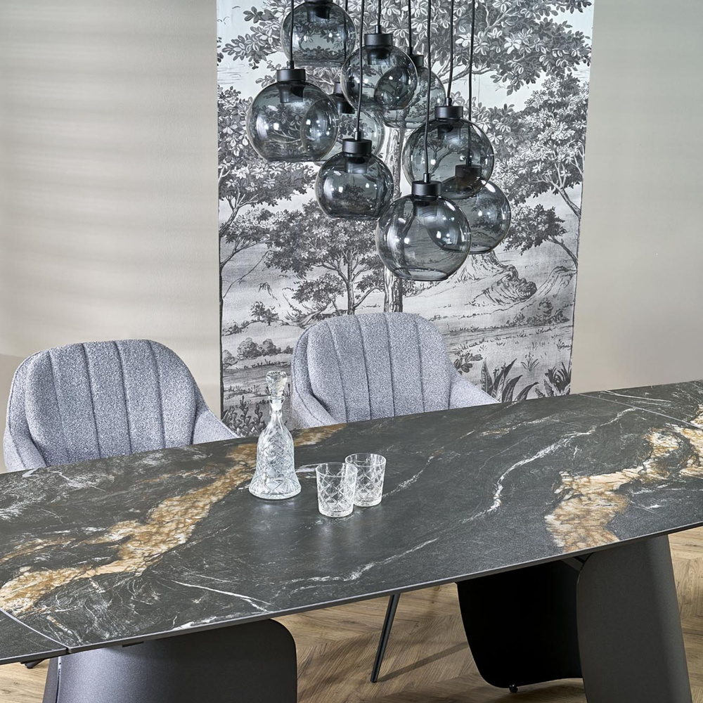 CUBUS GRAPHITE LAMPA WISZĄCA 9 KOŁO