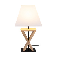 Lampa stołowa LOGAN drewno dębowe 7017412011793