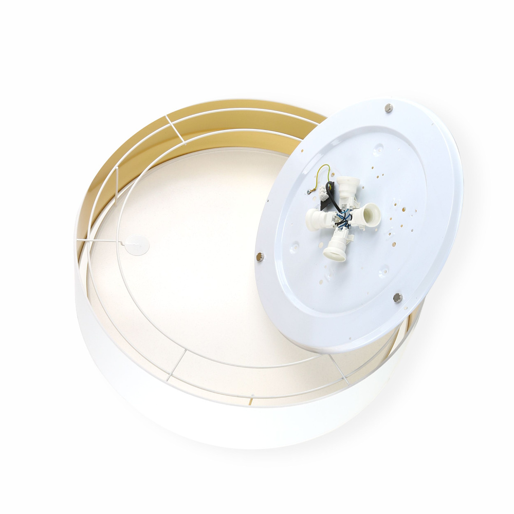 BILBAO WHITE/GOLD LAMPA SUFITOWA 4 600