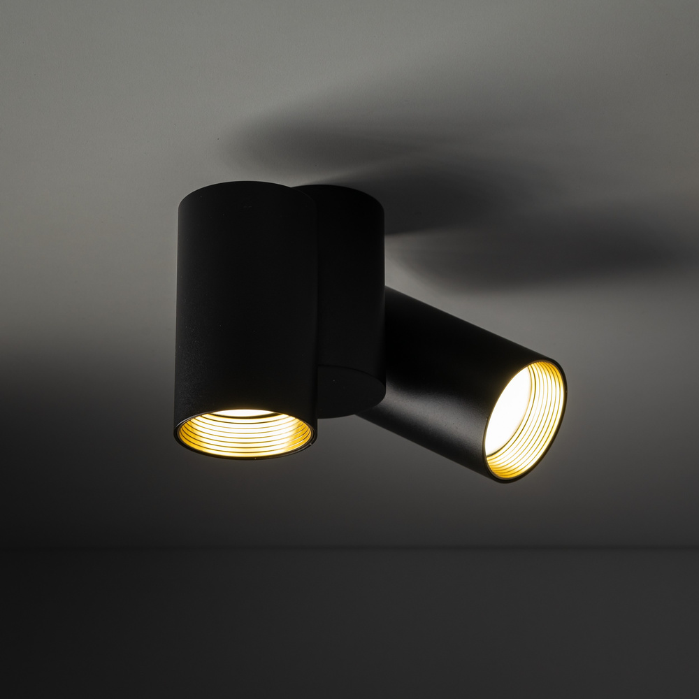 AMIS BLACK DOWNLIGHT 2XGU10