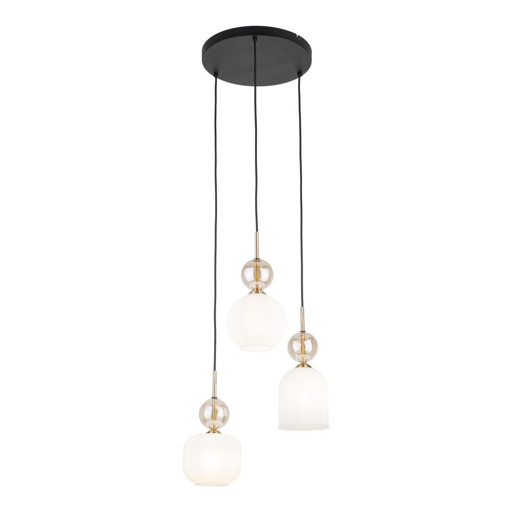 SOPHIA COGNACWHITE LAMPA WISZACA 3XE14