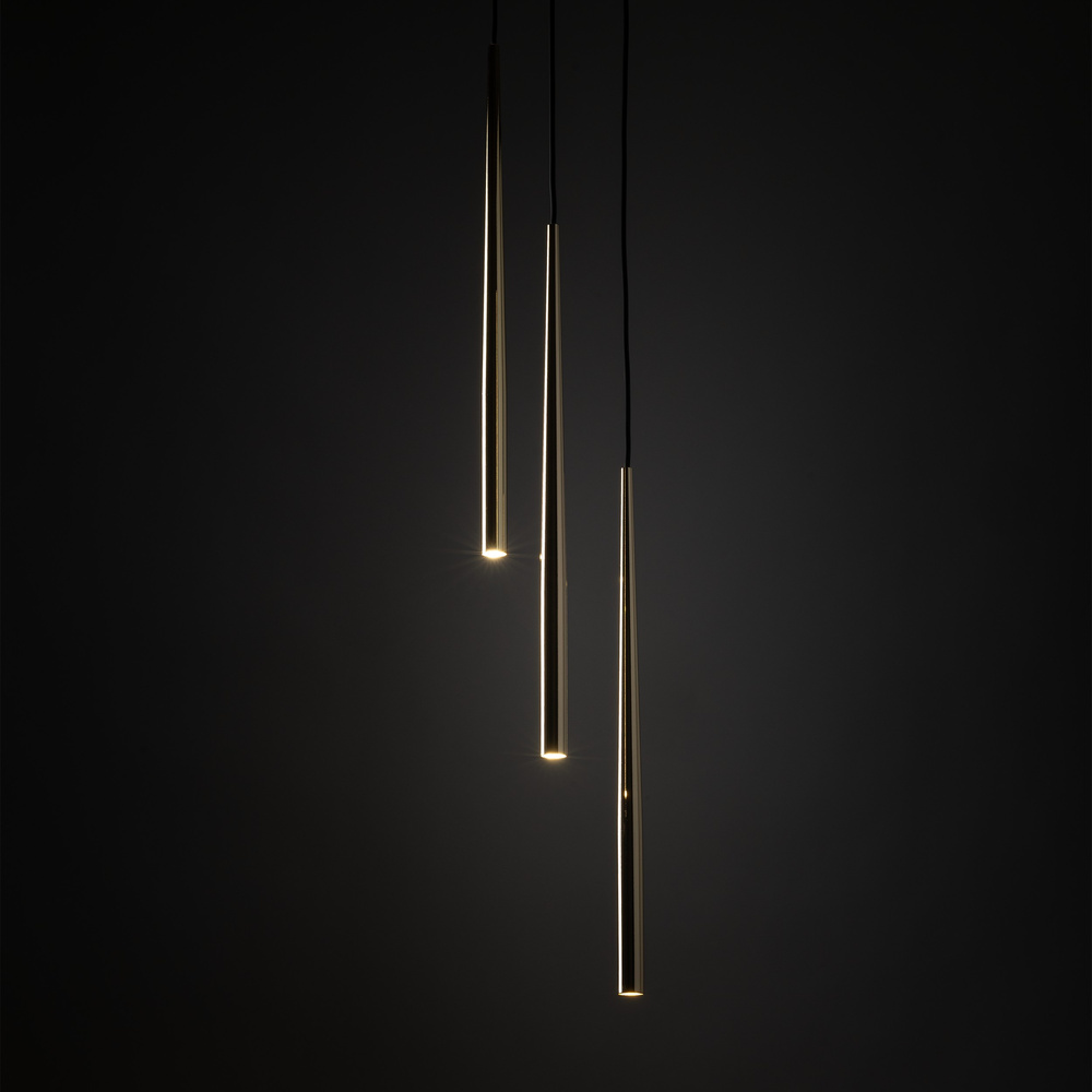 PIANO BLACK GOLD LAMPA WISZACA 3