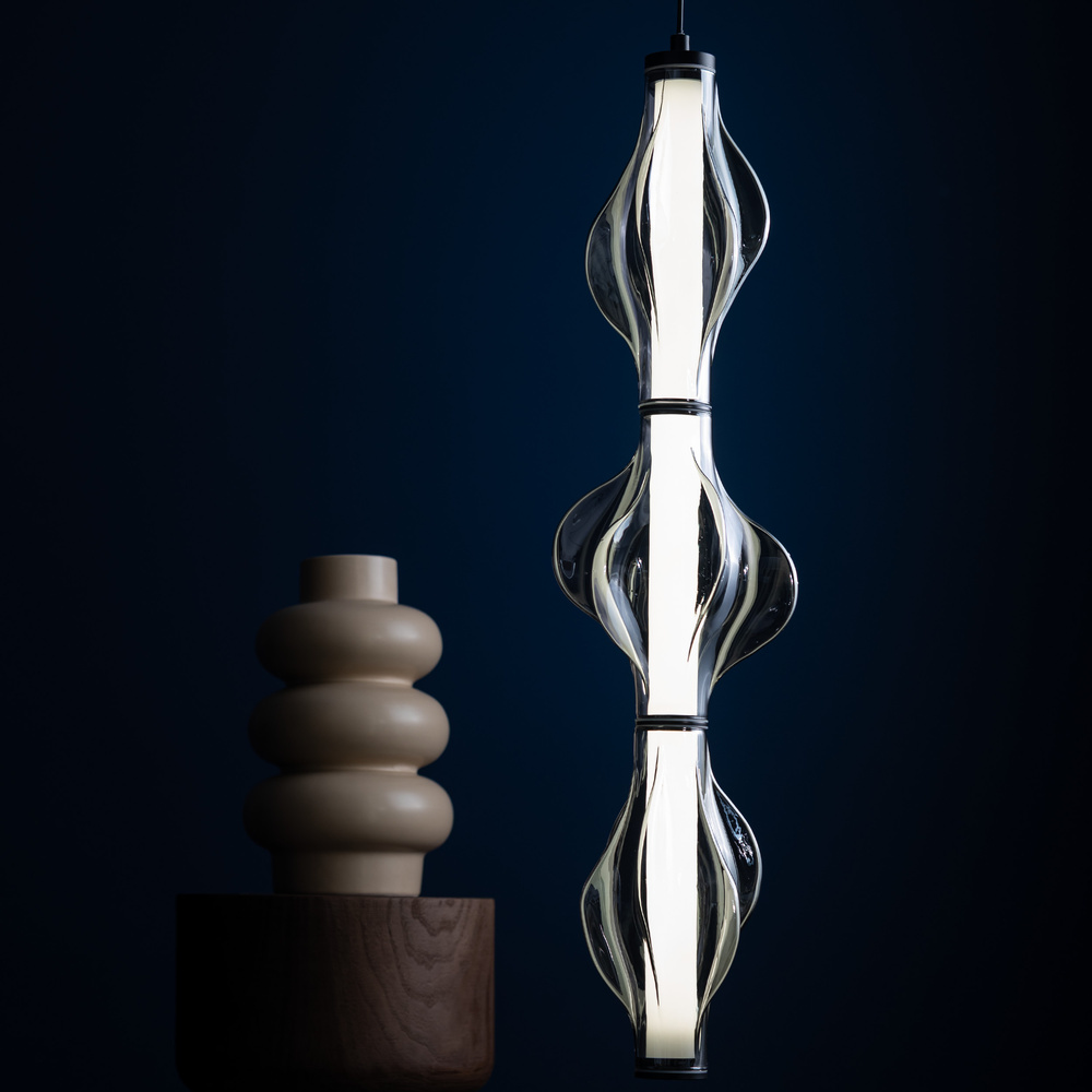 ELVA BLACK LAMPA WISZĄCA LED 22W