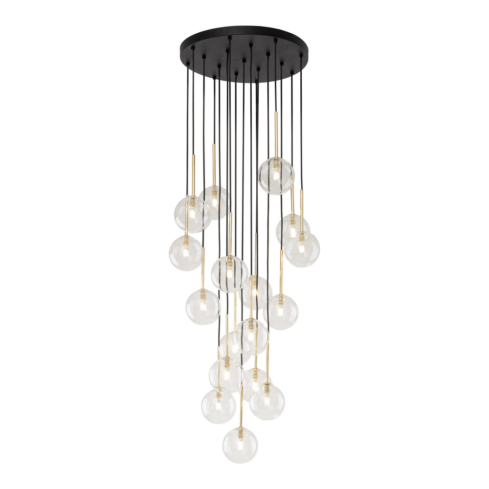 NILOS BLACK GOLD LAMPA WISZĄCA 17