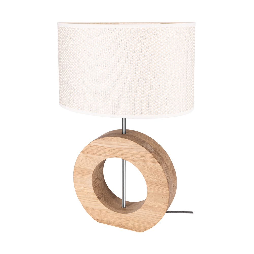 Lampa stołowa LOGAN drewno dębowe 7017411711524