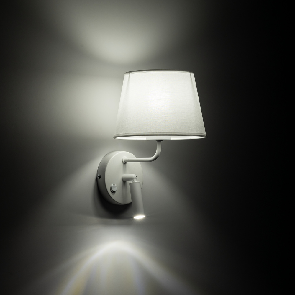 MAJA WHITE KINKIET 1XE27 / 1XG9