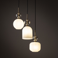 SOPHIA COGNACWHITE LAMPA WISZACA 3XE14