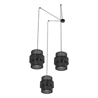 CALISTO BLACK LAMPA WISZĄCA 3