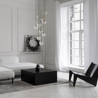 NILOS BLACK / GOLD LAMPA WISZĄCA 10