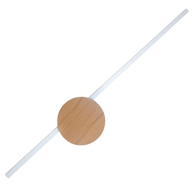 JAVA II WHITE WOOD KINKIET 1