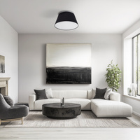 FORMO BLACK LAMPA SUFITOWA 2XE27 380