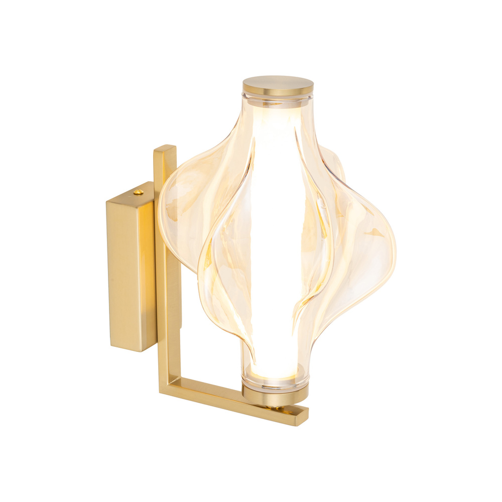ELVA BRASS KINKIET LED 8W