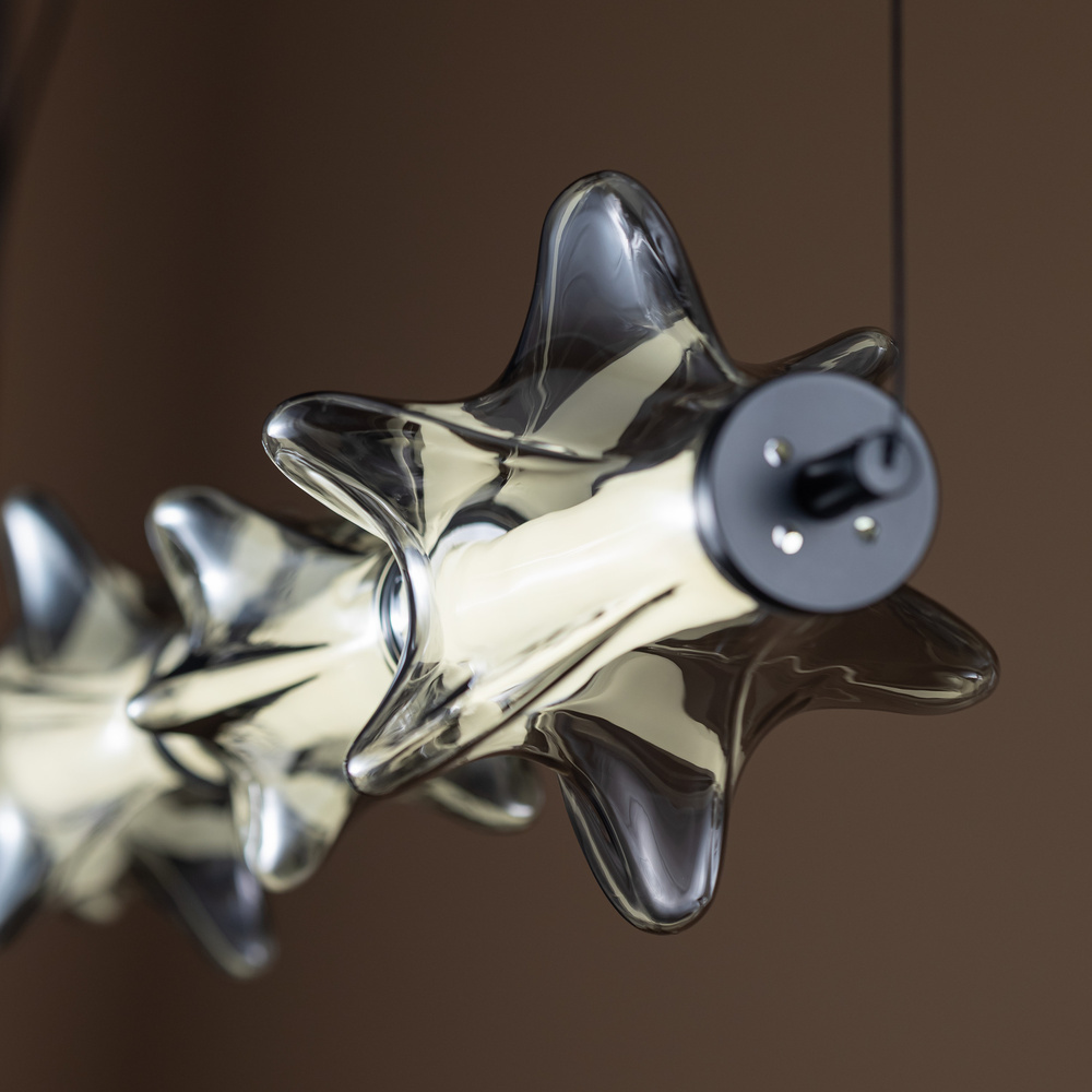 ELVA BLACK LAMPA WISZĄCA LED 30W