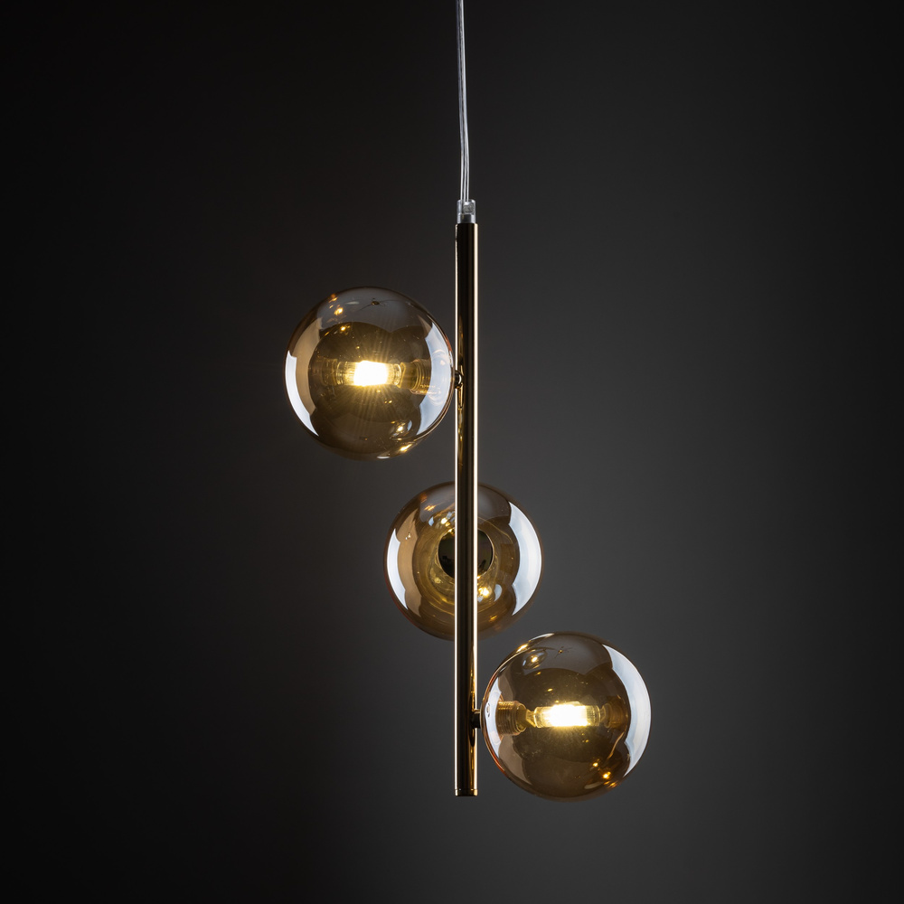 ESTERA GOLD LAMPA WISZĄCA 3