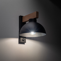 OSLO BLACK KINKIET 1